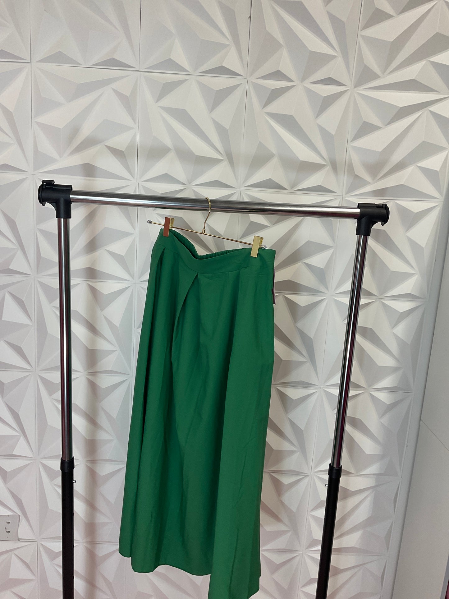 10/2 LADY GREEN A-LINE SKIRT SZ 0XL
