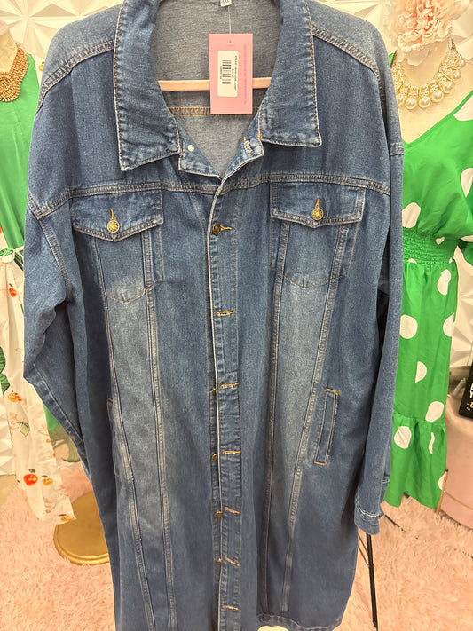 3/1 LADY DENIM LONG JACKET