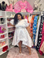 Lady Summer White Brunch Dress