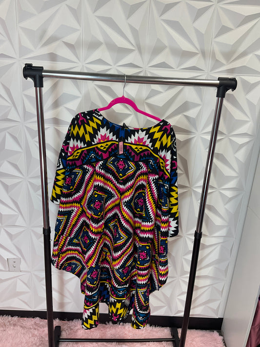 10/7 LADY AFRO CENTRIC HIGH LOW TOP ONE SIZE