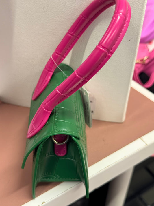 Lady Pink and Green Dainty Bag