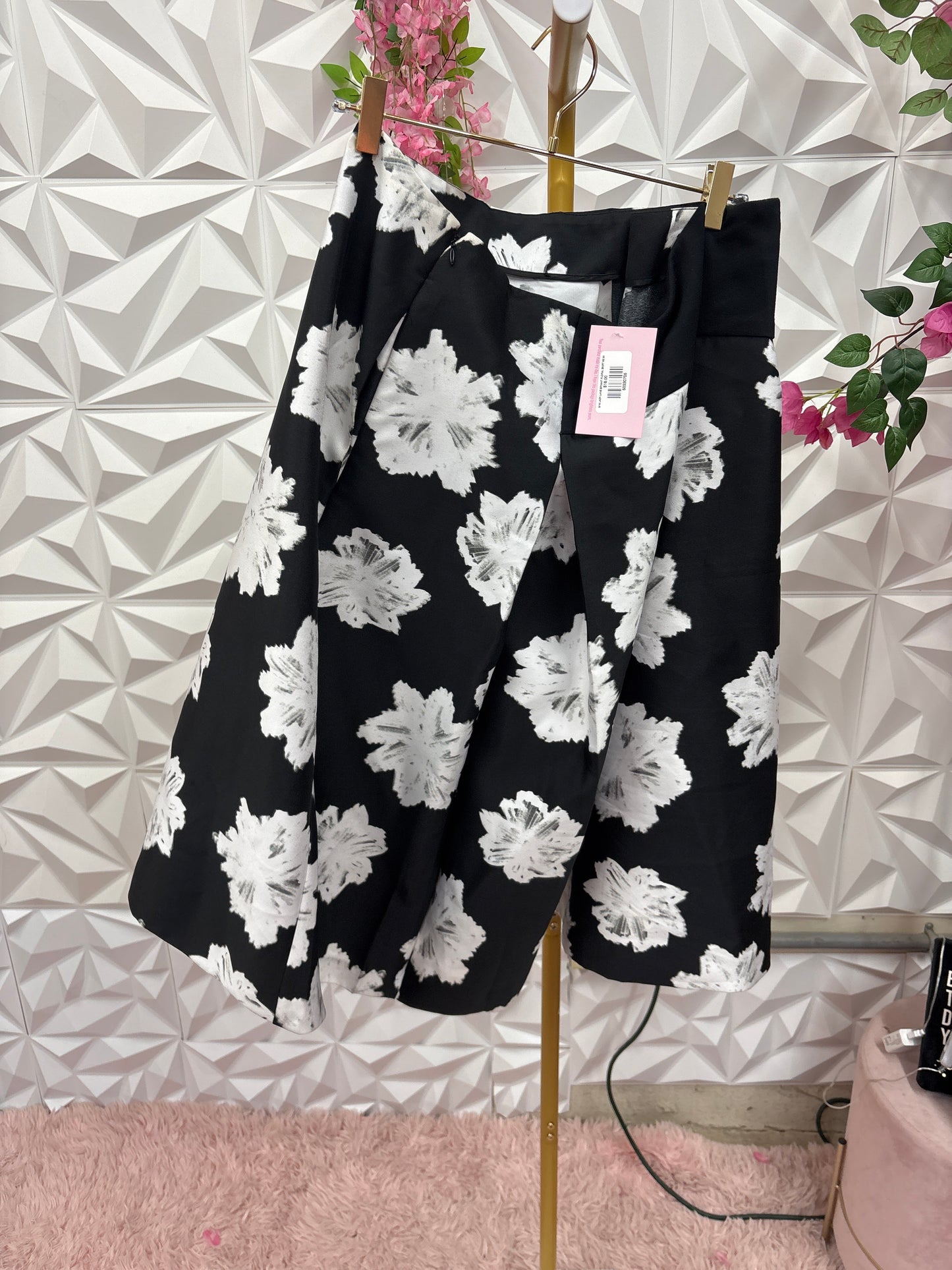 LADY LANE BRYANT FLORAL SKIRT SZ 24