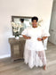 Lady Sweetheart Tulle Dress| White