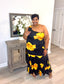 Lady Classy in Flowers Dress