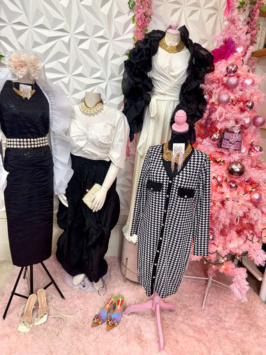 Lady Holiday Luxe Black Pants BTQ