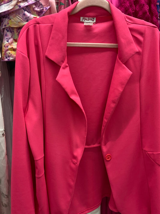 4/21 Lady Pink Classy Blazer sz 3x