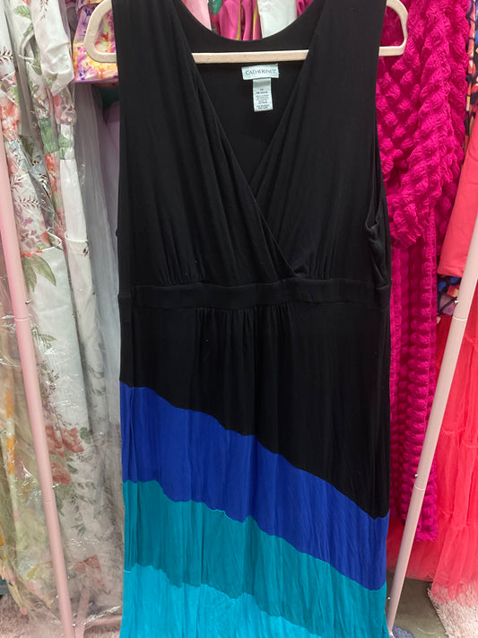 4/21 Lady Beach Blues Dress sz 18/20
