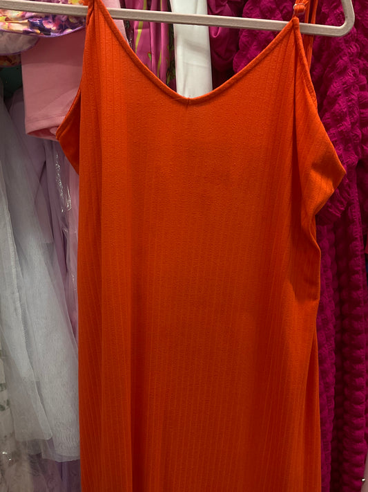 4/21 Lady Orange Summerset Maxi Dress sz 2x