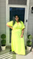 Lady Luxe in Lime Dress