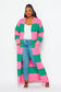 Lady Dollhouse Stripe Duster