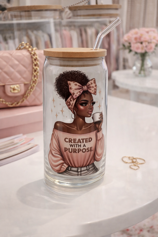 Lady Sip in Style Glass|Created with Purpose