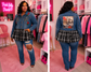 Lady Chosen & Love Denim Jacket