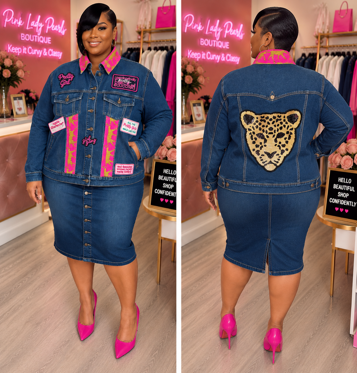 LADY FIERCED AS A TIGER JACKET