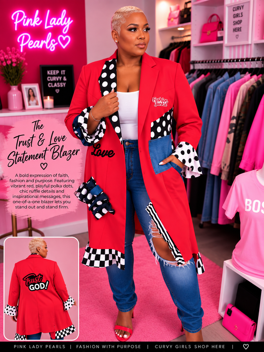 LADY TRUST&LOVE  BLAZER
