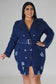 Lady Denim Elegance Jacket Dress
