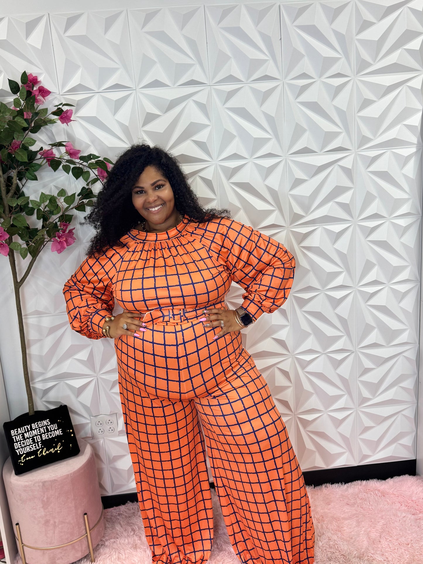 Lady Fall Flow Jumpsuit