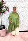 Lady Dainty & Classy Dress | Classic Green