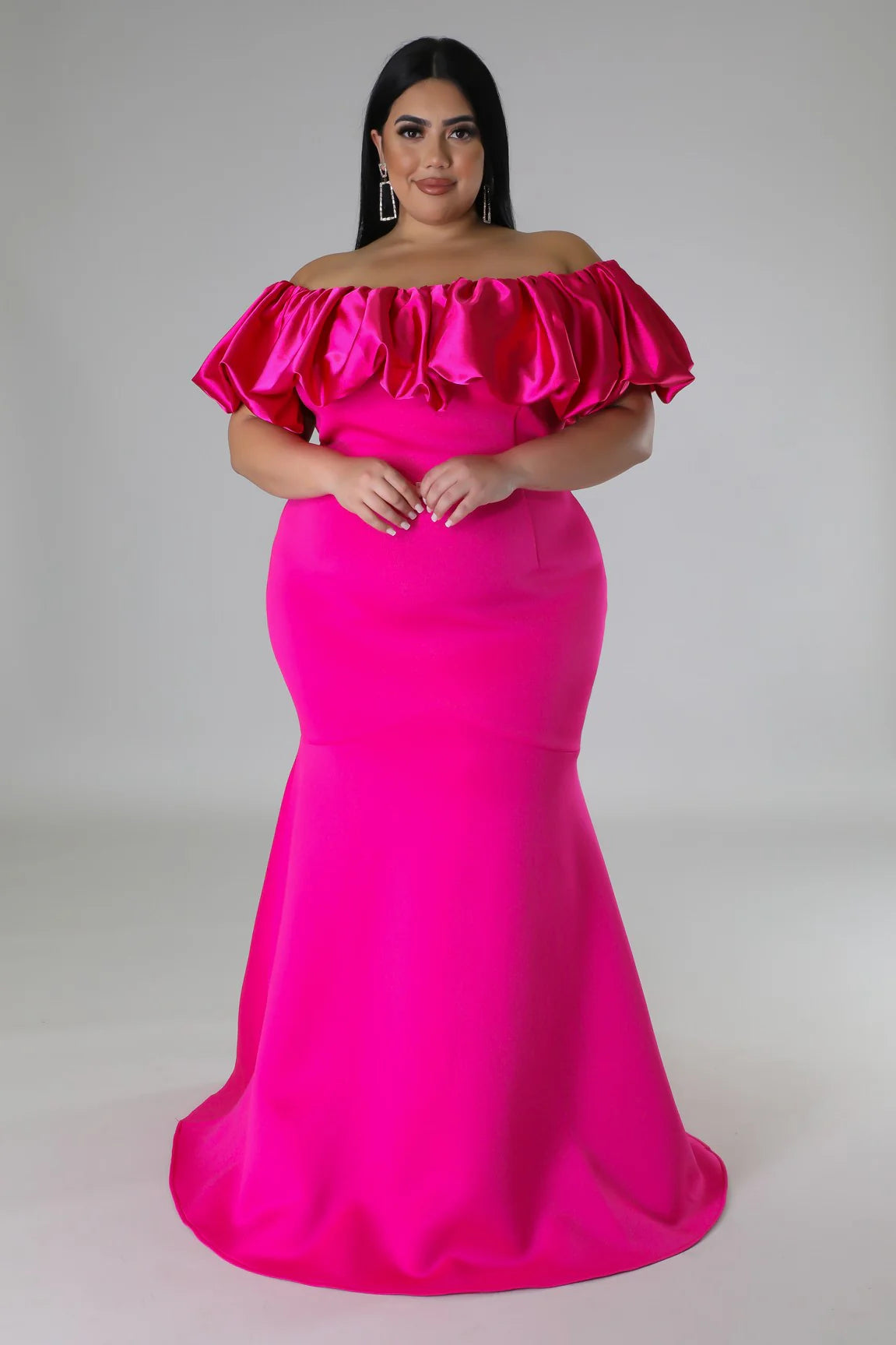 Lady Pink Petal Elegance Dress
