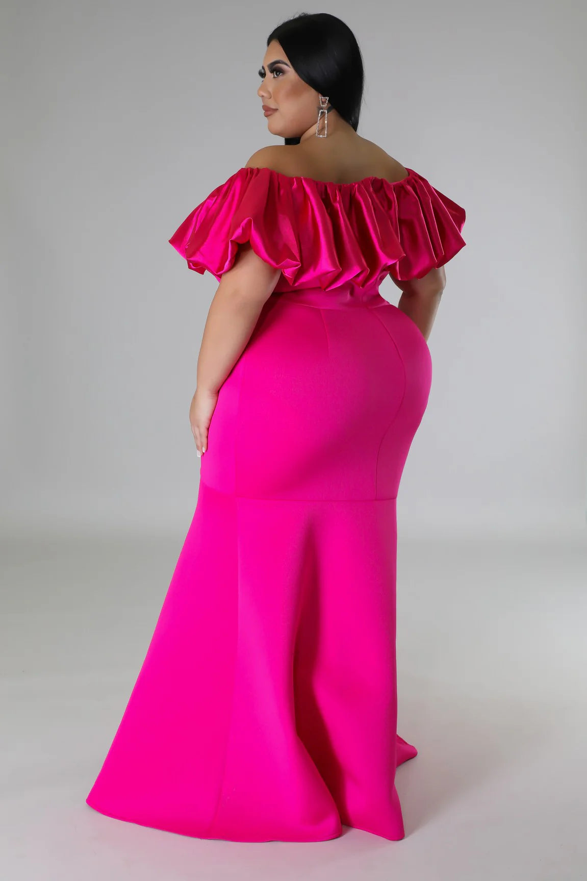 Lady Pink Petal Elegance Dress